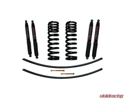 Skyjacker Suspension Lift Kit w/ Shock Black MAX Shocks 1.5-2 Inch Lift w/ Front Coil Springs Rear Add-A-Leafs Ford F-100 | F-150 1973-1979 - 172PK-B