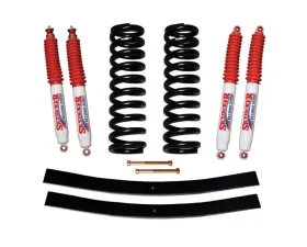 Skyjacker Suspension Lift Kit w/ Shock 4 Inch Lift w/ Front Coil Springs Rear Add-A-Leafs Ford Bronco 1978-1979