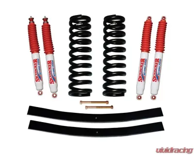 Skyjacker Suspension Lift Kit w/ Shock 4 Inch Lift w/ Front Coil Springs Rear Add-A-Leafs Ford Bronco 1978-1979 - 174BK-H