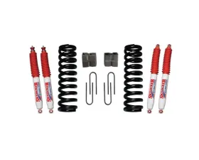Skyjacker Suspension Lift Kit w/ Shock 5 Inch Lift w/ Front Coil Springs Rear U Bolt Kit Rear Block Ford Bronco 1975-1977