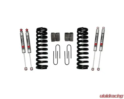 Skyjacker Suspension Lift Kit w/Shock M95 Performance Shocks 5 Inch Lift w/Front Coil Springs Rear U Bolt Kit Rear Block Ford Bronco 1975-1977 - 174EBK-M