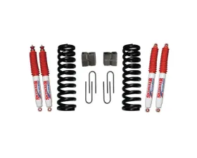 Skyjacker Suspension Lift Kit w/ Shock Nitro Shocks 5 Inch Lift w/ Front Coil Springs Rear U Bolt Kit Rear Block Ford Bronco 1975-1977