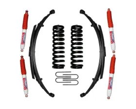 Skyjacker Suspension Lift Kit w/Shock 5 Inch Lift w/Front/Rear Springs Rear U Bolt Kit Ford Bronco 1975-1977