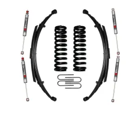 Skyjacker Suspension Lift Kit w/Shock M95 Performance Shocks 5 Inch Lift w/Front/Rear Springs Rear U Bolt Kit Ford Bronco 1975-1977