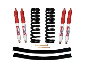 Skyjacker Suspension Lift Kit w/ Shock 4 Inch Lift w/ Front Coil Springs Rear Add-A-Leafs Ford F-100 1970-1972