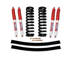 Skyjacker Suspension Lift Kit w/ Shock Nitro Shocks 4 Inch Lift w/ Front Coil Springs Rear Add-A-Leafs Ford F-100 1970-1972