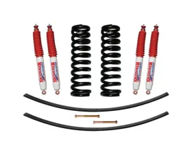 Skyjacker Suspension Lift Kit w/ Shock Nitro Shocks 4 Inch Lift w/ Front Coil Springs Rear Add-A-Leafs Ford F-100 | F-150 1973-1979