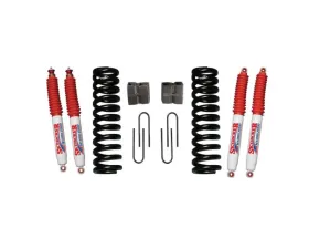 Skyjacker Suspension Lift Kit w/ Shock 6 Inch Lift w/ Front Coil Springs Rear U Bolt Kit Rear Blocks Ford Bronco 1978-1979