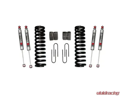 Skyjacker Suspension Lift Kit w/Shock M95 Performance Shocks 6 Inch Lift w/Front Coil Springs Rear U Bolt Kit Rear Blocks Ford Bronco 1978-1979 - 176BK-M