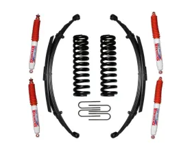 Skyjacker Suspension Lift Kit w/ Shock 7 Inch Lift w/ Coil Spring Leaf Spring U Bolt Kit Ford Bronco 1975-1979