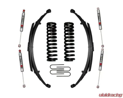Skyjacker Suspension Lift Kit w/Shock M95 Performance Shocks 7 Inch Lift w/Coil Spring Leaf Spring U Bolt Kit Ford Bronco 1975-1979 - 176EBKS-M