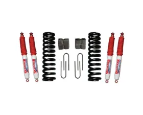 Skyjacker Suspension Lift Kit w/Shock 6 Inch Lift w/Front Coil Springs Rear U Bolt Kit Rear Block