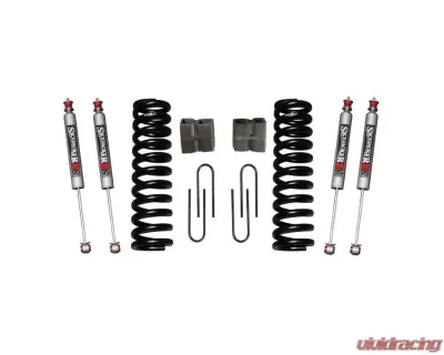 Skyjacker Suspension Lift Kit w/Shock M95 Performance Shocks 6 Inch Lift w/Front Coil Springs Rear U Bolt Kit Rear Block - 176PK-M