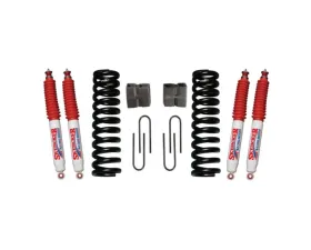 Skyjacker Suspension Lift Kit w/Shock Nitro Shocks 6 Inch Lift w/Front Coil Springs Rear U Bolt Kit Rear Block