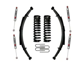 Skyjacker Suspension Lift Kit w/Shock M95 Performance Shocks 6 Inch Lift w/Front/Rear Springs Rear U Bolt Kit