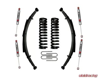 Skyjacker Suspension Lift Kit w/Shock M95 Performance Shocks 6 Inch Lift w/Front/Rear Springs Rear U Bolt Kit - 176PKS-M