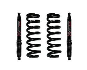 Skyjacker Suspension Lift Kit w/ Shock Black MAX Shocks 2 Inch Front Lift