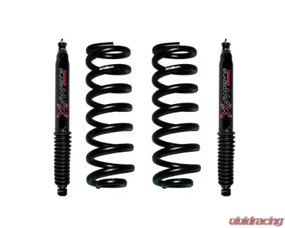 Skyjacker Suspension Lift Kit w/ Shock Black MAX Shocks 2 Inch Front Lift - 182-B