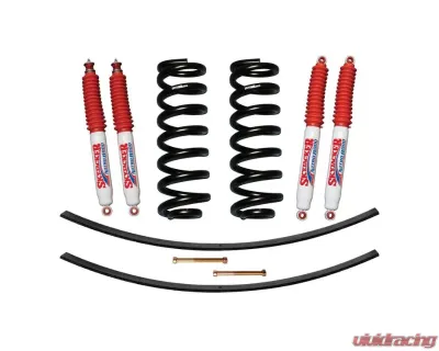 Skyjacker Suspension Lift Kit w/ Shock Nitro Shocks 1.5-2 Inch Lift w/ Front Coil Springs Rear Add-A-Leafs - 182K-N
