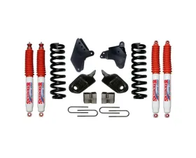 Skyjacker Suspension Lift Kit w/Shock 6 Inch Lift w/Front Coil Springs Brackets Rear U Bolt Kit Rear Blocks Ford F-150 1980-1996