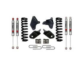 Skyjacker Suspension Lift Kit w/Shock M95 Performance Shocks 6 Inch Lift w/Front Coil Springs Brackets Rear U Bolt Kit Rear Blocks Ford F-150 1980-1996
