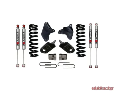 Skyjacker Suspension Lift Kit w/Shock M95 Performance Shocks 6 Inch Lift w/Front Coil Springs Brackets Rear U Bolt Kit Rear Blocks Ford F-150 1980-1996 - 186BK-M
