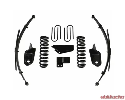 Skyjacker Lift Kit 6 Inch Lift w/ Front/Rear Springs Brackets Rear U Bolt Kit Ford Bronco 1980-1996 - 186BKS