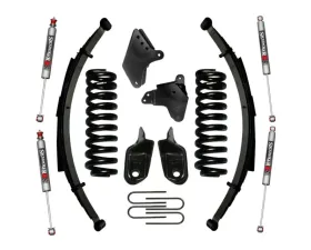 Skyjacker F-150 Suspension Lift Kit w/Shock M95 Performance Shocks 6 Inch Lift w/Front | Rear Springs Brackets Rear U Bolt Kit Ford F-150 1980-1996