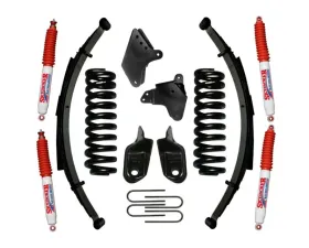 Skyjacker Suspension Lift Kit w/Shock Nitro Shocks 6 Inch Lift w/Front/Rear Springs Brackets Rear U Bolt Kit Ford F-150 1980-1996