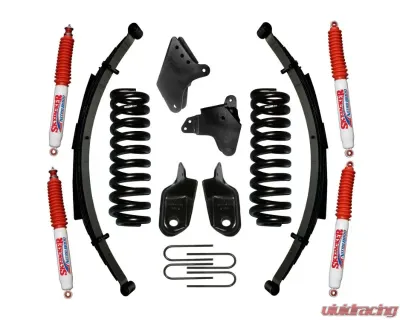 Skyjacker Suspension Lift Kit w/Shock Nitro Shocks 6 Inch Lift w/Front/Rear Springs Brackets Rear U Bolt Kit Ford F-150 1980-1996 - 186BKS-N