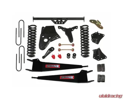 Skyjacker Lift Kit 6 Inch Lift w/Front Springs Radius Arm Brackets Pitman Arm Bump Stops Sway Bar End Links Rear U Bolt Kit Rear Blocks Ford Bronco II 1984-1990 - 236BHK-A