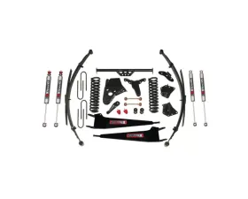 Skyjacker Suspension Lift Kit w/Shock M95 Performance 6 Inch Lift w/Front/Rear Springs Radius Arm Brackets Pitman Arm Bump Stops Sway Bar End Links Rear U Bolt Kit