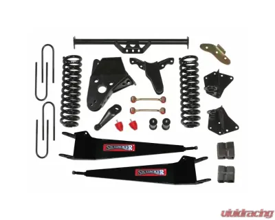 Skyjacker Class II Lift Kit 6 Inch Lift w/Front Coil Springs Radius Arm Brackets Pitman Arm Bump Stops Sway Bar End Links Rear U Bolt Kit/Block Ford Ranger | Mazda B4000 1983-1997 - 236RHK-A