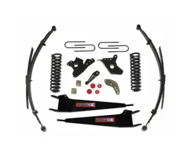 Skyjacker Class II Lift Kit 4 Inch Lift w/Front/Rear Springs Radius Arm Brackets Pitman Arm Bump Stops Rear U Bolt Kit Ford Bronco 1980-1996