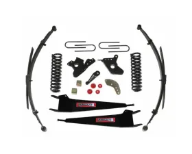 Skyjacker Class II Lift Kit 4 Inch Lift w/Front/Rear Springs Radius Arm Brackets Bump Stops Rear U Bolt Kit Pitman Arm Ford F-150 1980-1996