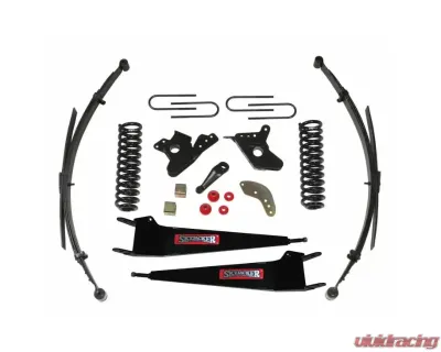 Skyjacker Class II Lift Kit 4 Inch Lift w/Front/Rear Springs Radius Arm Brackets Bump Stops Rear U Bolt Kit Pitman Arm Ford F-150 1980-1996 - 284PKS-A