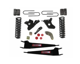 Skyjacker Class II Lift Kit 6 Inch Lift w/Front Springs Radius Arm Brackets Pitman Arm Bump Stops Rear U Bolt Kit/Block Ford Bronco 1980-1996