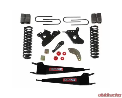 Skyjacker Class II Lift Kit 6 Inch Lift w/Front Springs Radius Arm Brackets Pitman Arm Bump Stops Rear U Bolt Kit/Block Ford Bronco 1980-1996 - 286BK-A