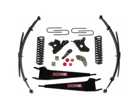 Skyjacker Class II Lift Kit 6 Inch Lift w/Front/Rear Springs Radius Arm Brackets Pitman Arm Bump Stops Rear U Bolt Kit Ford F-150 1980-1996