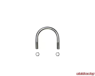 Skyjacker U-Bolt Round 0.375 Inch Diameter 2.75 Inch ID Width 3 Inch ID Length w/Nuts Front - 38X234X3