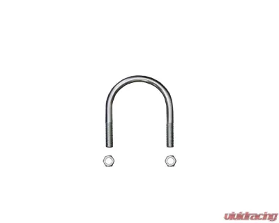 Skyjacker U-Bolt Round 0.375 Inch Diameter 2.75 Inch ID Width 3.5"Inch ID Length w/Nuts - 38X234X312