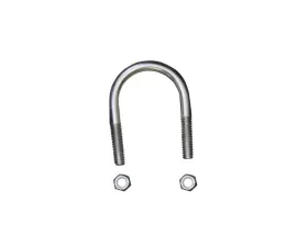 Skyjacker U-Bolt Kit Round: 0.3125 Inch Diameter ID Length 2.625 in. ID Width 1.75 in. w/1 U-Bolt Nuts