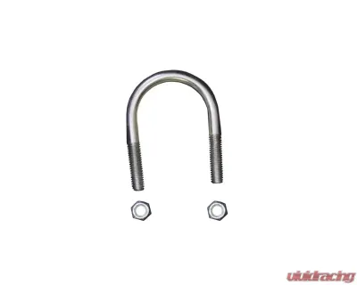 Skyjacker U-Bolt Kit Round: 0.3125 Inch Diameter ID Length 2.625 in. ID Width 1.75 in. w/1 U-Bolt Nuts - 516X134X258