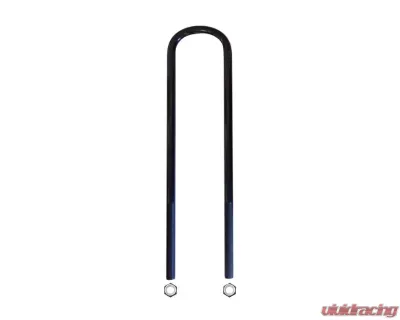Skyjacker U-Bolt Semi-Round 0.625 Inch Diameter 3.25 Inch ID Width 16 Inch Length w/Nuts - 58X325X16SP