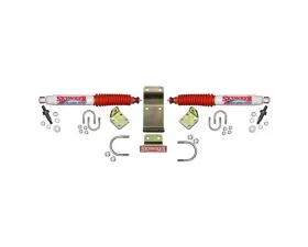 Skyjacker Steering Stabilizer Dual Kit w/ Steering Dampers Mounting Brackets Sold Separately