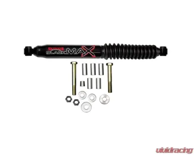 Skyjacker Steering Stabilizer HD OEM Replacement Kit Black For Use w/Drop Pitman Arm - 8017