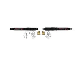Skyjacker Steering Stabilizer Dual Kit Black  Dual Kit Jeep Wrangler TJ 1997-2016