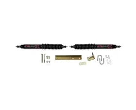 Skyjacker Steering Stabilizer Dual Kit Black Dual Kit Ford Ranger | Bronco II | Explorer | Mazda Navajo | B2300 | B4000 | B3000 1984-1997
