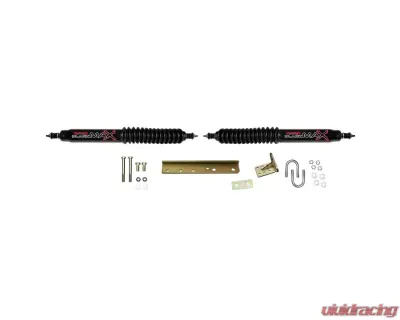 Skyjacker Steering Stabilizer Dual Kit Black Dual Kit Ford Ranger | Bronco II | Explorer | Mazda Navajo | B2300 | B4000 | B3000 1984-1997 - 8250