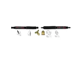 Skyjacker Steering Stabilizer Dual Kit Black Dual Kit Chevrolet K30 | GMC K35 | K3500 | V3500 1977-1987